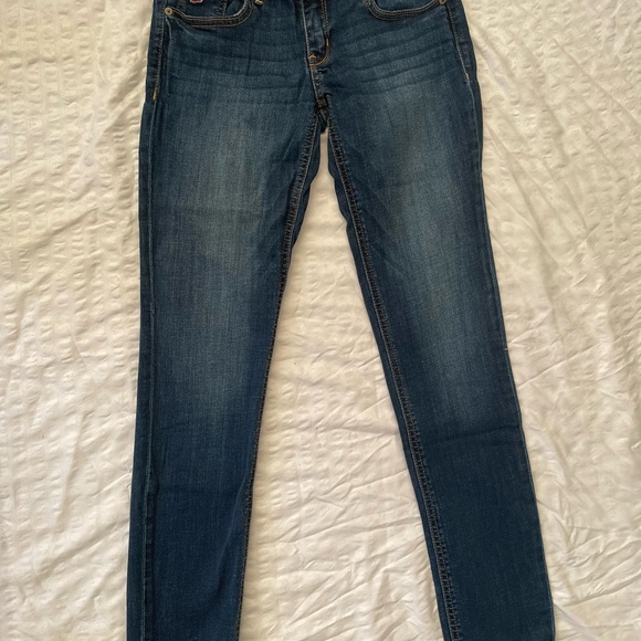 Hollister Classic Blue Women's Skinny Jeans - Picture 3 of 16